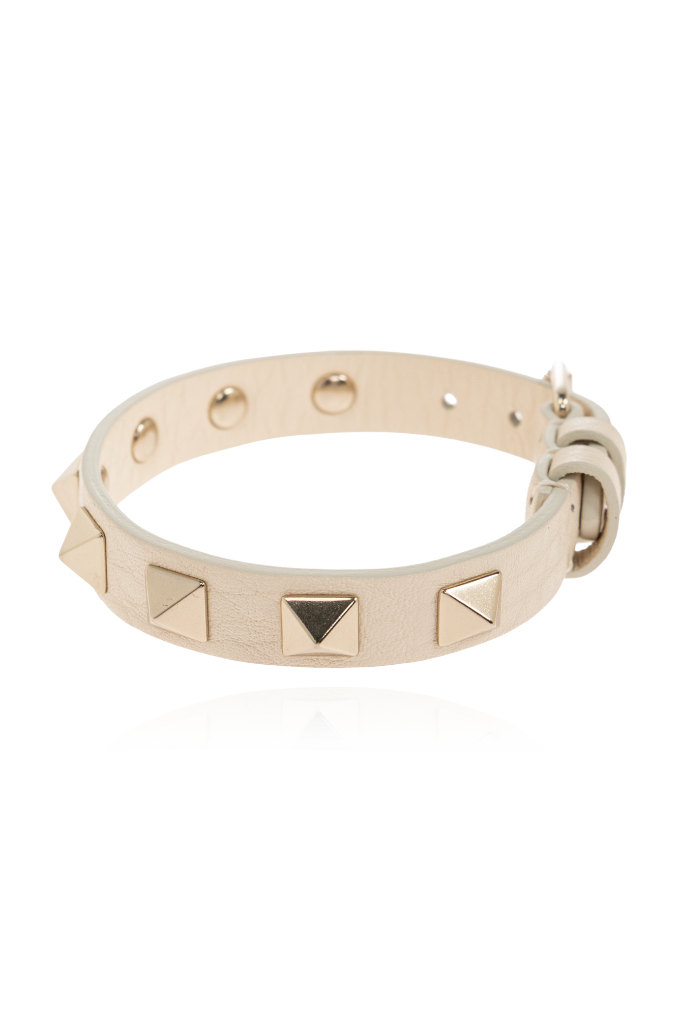 Valentino Garavani Leather bracelet with studs | Women's | Vitkac